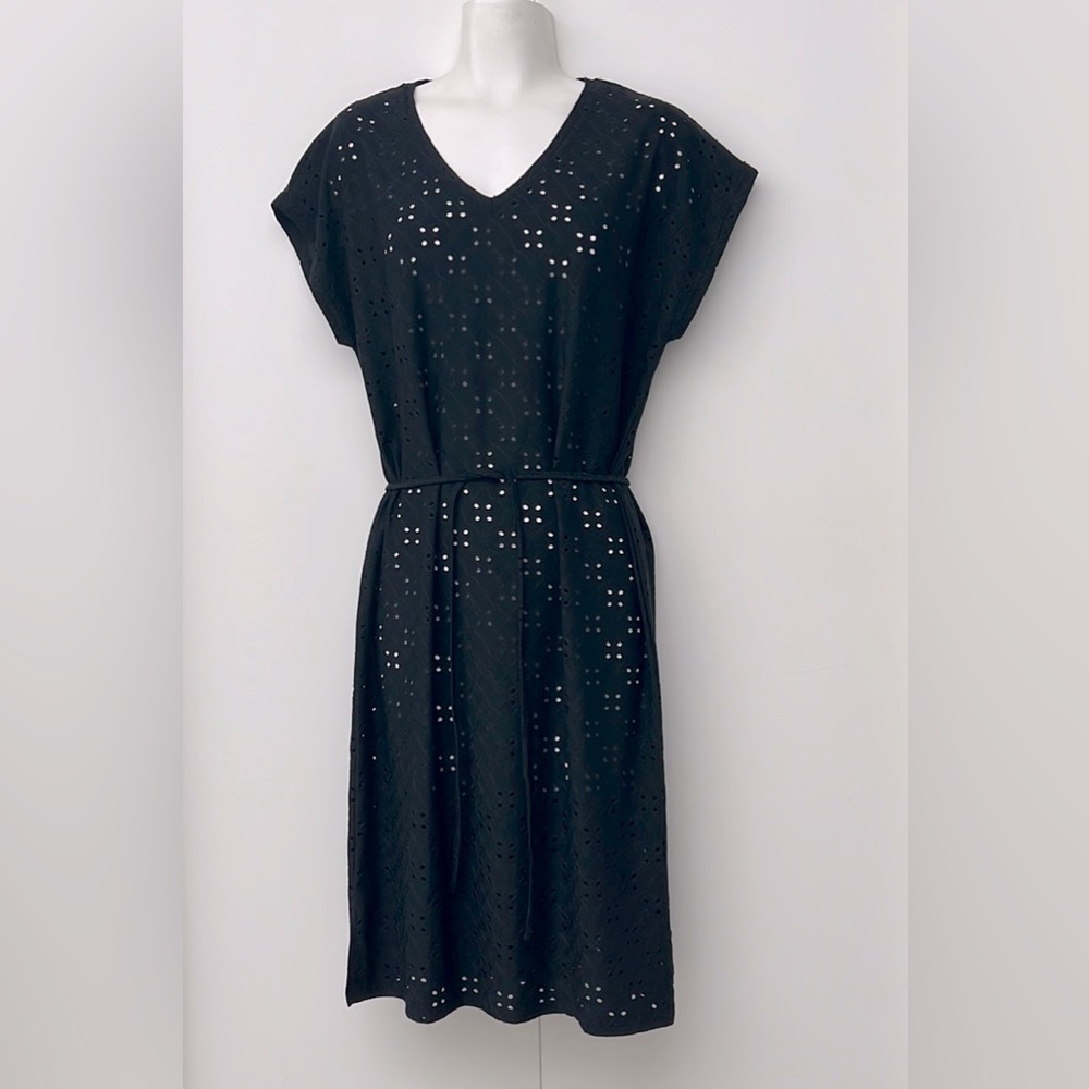 SOYA CONCEPTS | NWT Ingela 3 Eyelet Black Belted Summer Dress - Picture 8 of 13